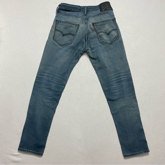 Levi's 511 Black Label Slim Denim Jeans Distressed Men's Size 31x32 - Picture 16 of 16